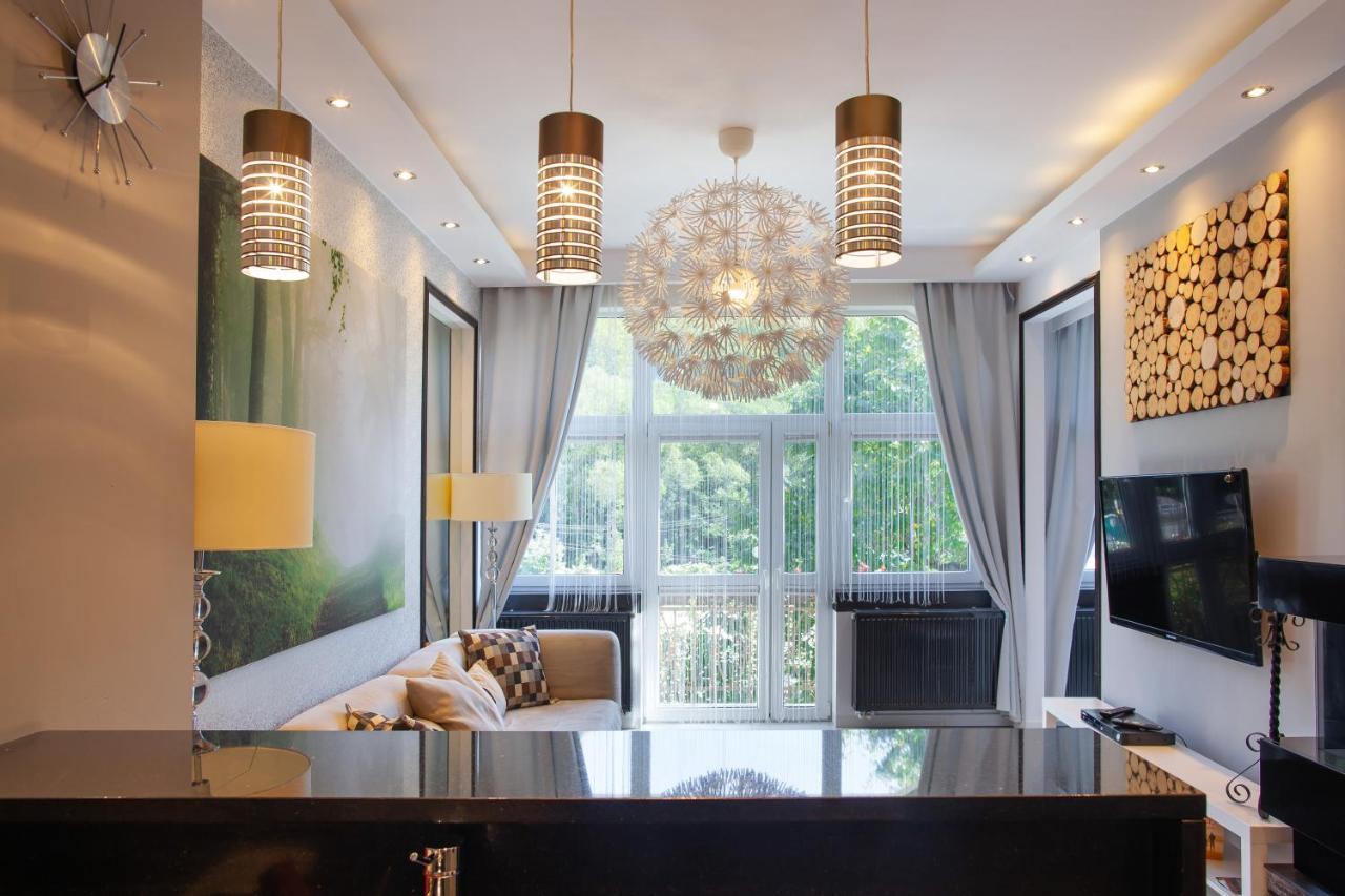Apartament Royal Centrum Krynica Zdroj Bagian luar foto
